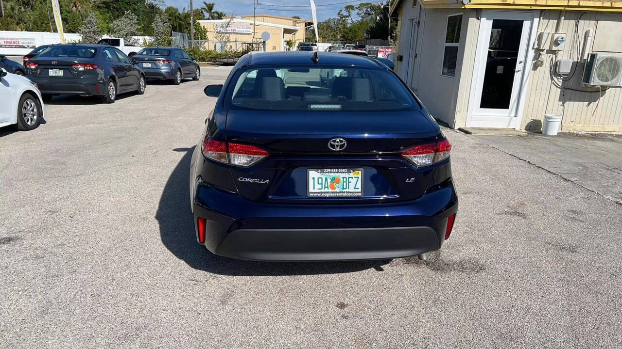 2024 Toyota Corolla for sale at The Rock Fleet MGMT LLC in Naples, FL