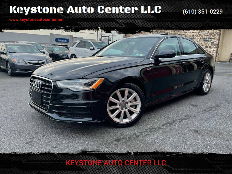 2014 Audi A6 for sale at Keystone Auto Center LLC in Allentown PA
