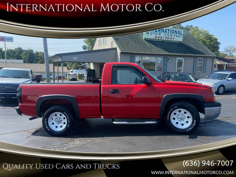 2003 Chevrolet Silverado 1500 for sale at International Motor Co. in Saint Charles MO