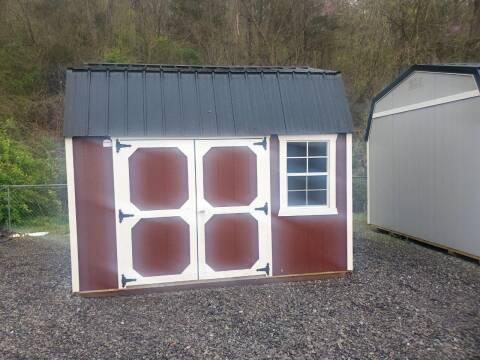  10x12 LOFTED BARN REPO UNIT PAINTED w/WINDOW for sale at Auto Energy - Timberline Barns in Lebanon VA