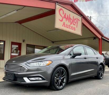 2018 Ford Fusion for sale at Sandlot Autos in Tyler TX