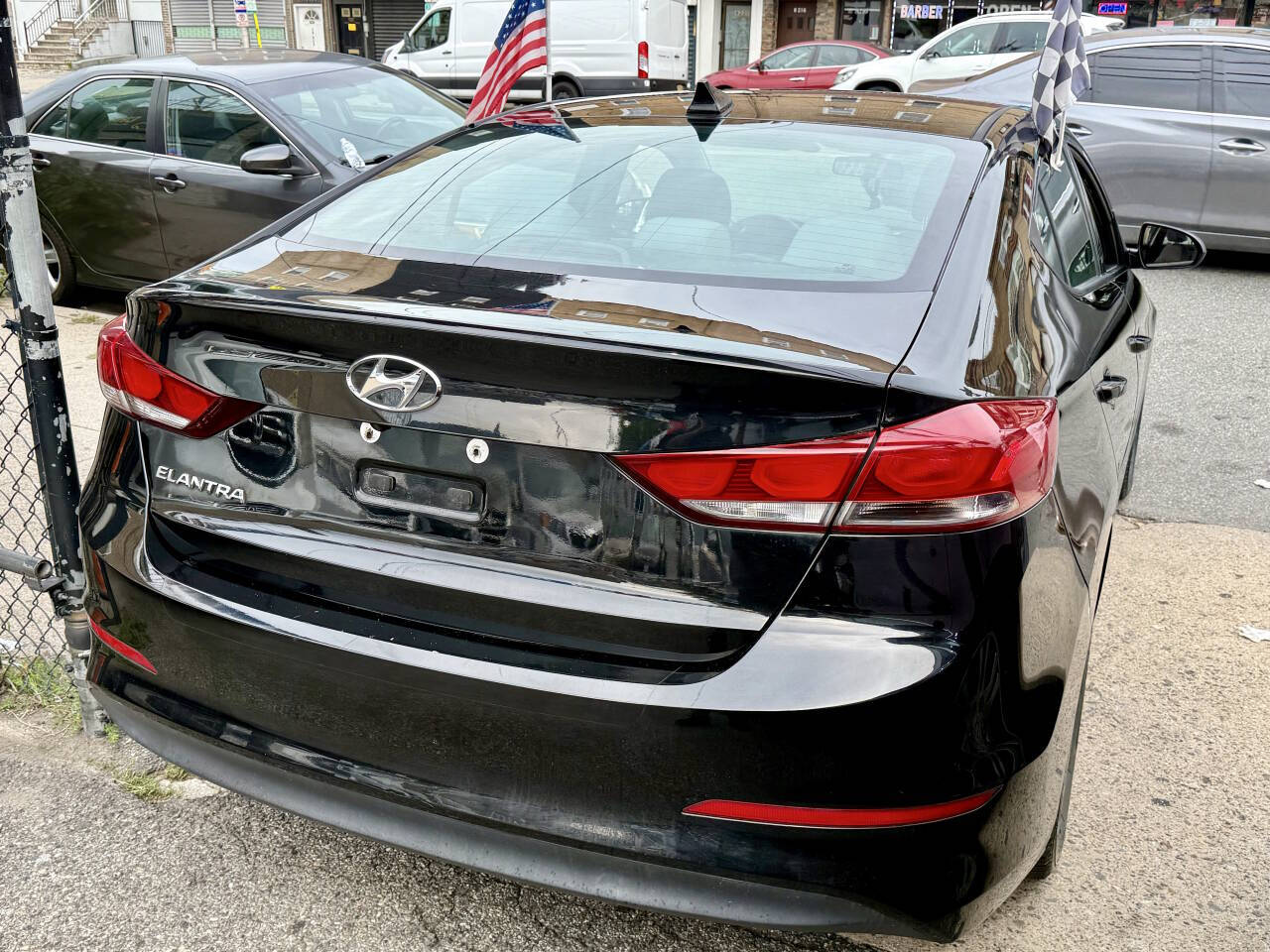 2017 Hyundai Elantra SE 4dr Sedan PZEV (US) - Black exterior view 4