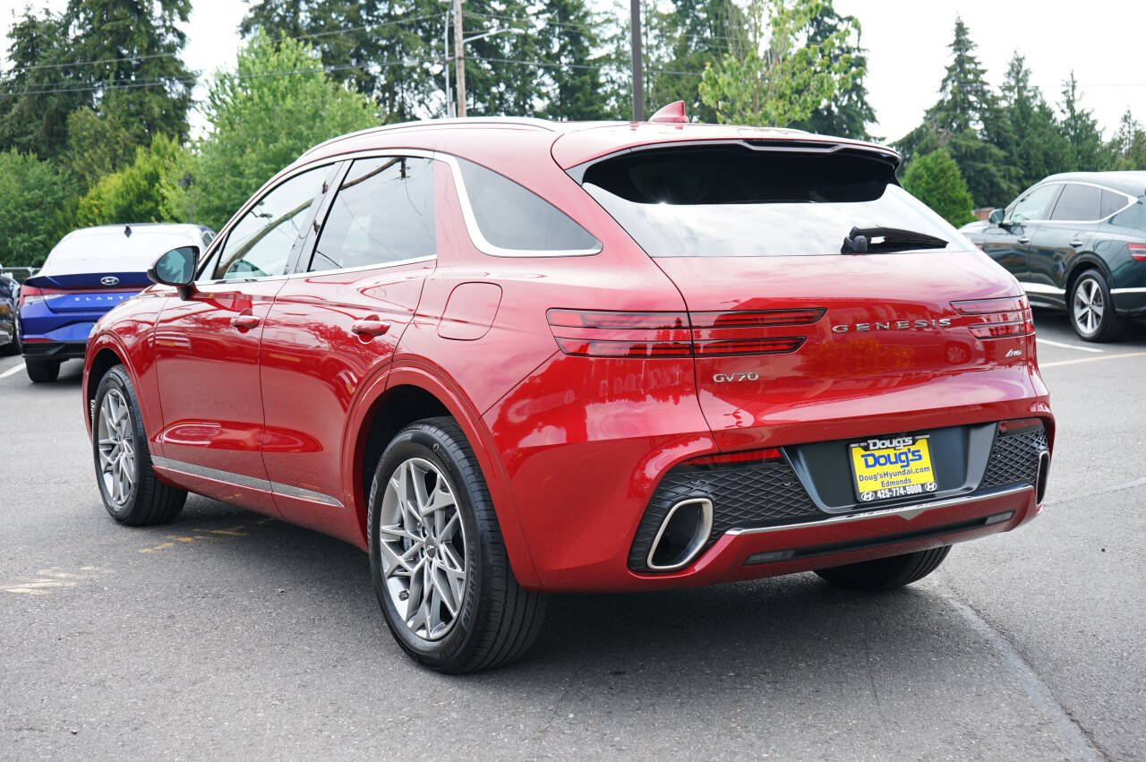 2024 Genesis GV70 for sale at Michael Wilson Hyundai Consulting in Edmonds, WA