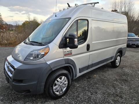 2018 RAM ProMaster for sale at ROUTE 9 AUTO GROUP LLC in Leicester MA