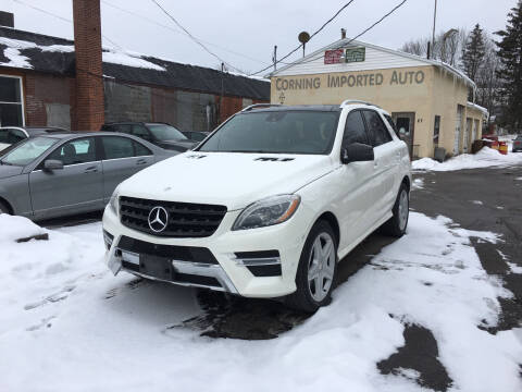 2014 Mercedes-Benz M-Class for sale at Corning Imported Auto in Corning NY