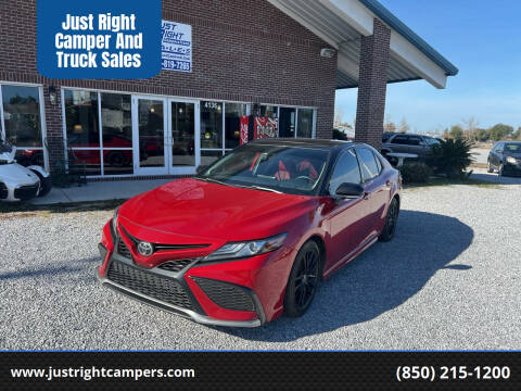 2021 Toyota Camry for sale at Just Right Camper And Truck Sales in Panama City FL