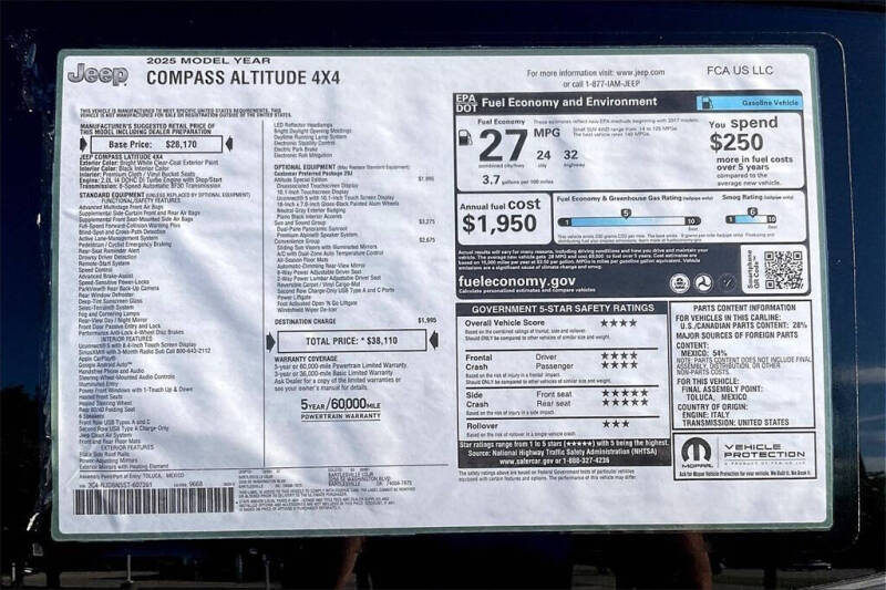 2025 Jeep Compass Latitude