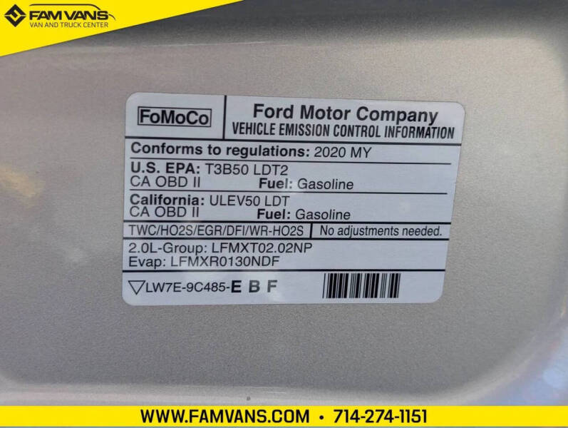 2020 Ford Transit Connect XLT