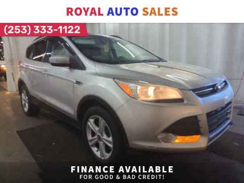 2013 Ford Escape for sale at Royal Auto Sales, LLC in Algona WA