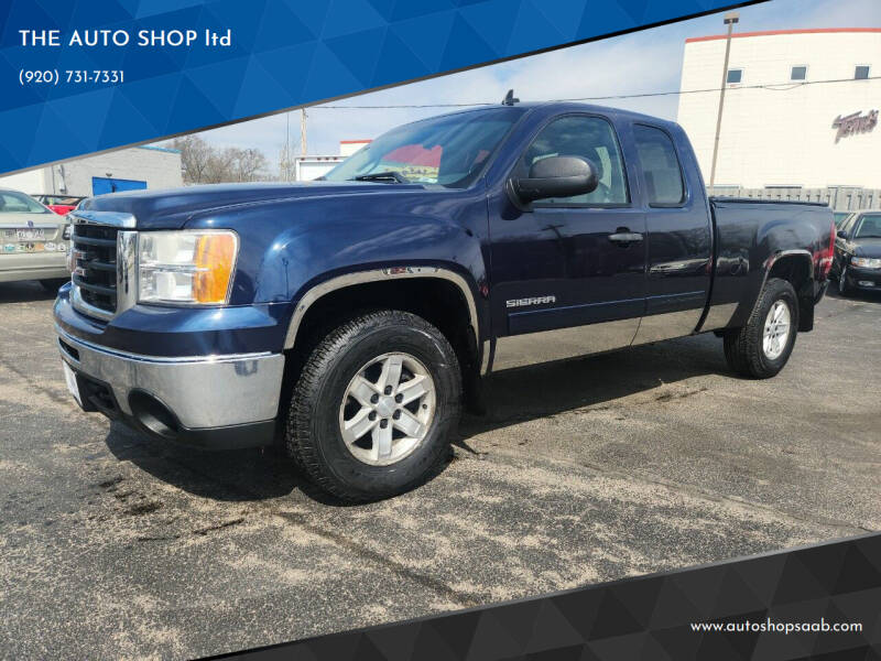 2010 GMC Sierra 1500 for sale at THE AUTO SHOP ltd in Appleton WI