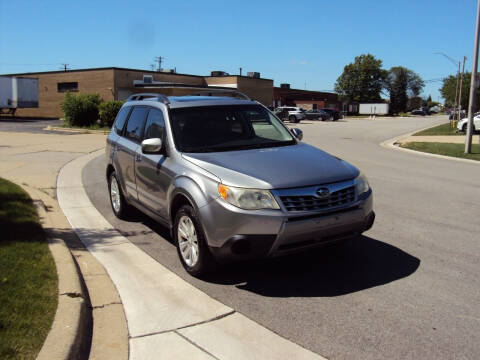 2011 Subaru Forester for sale at ARIANA MOTORS INC in Addison IL