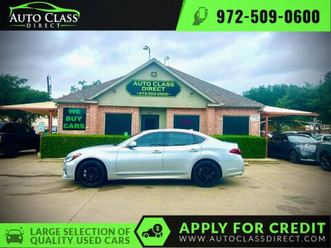 2015 Infiniti Q70 for sale at Auto Class Direct in Plano TX