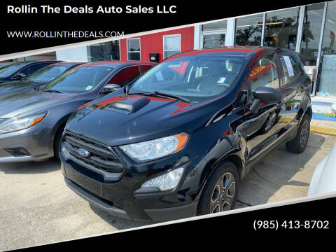 2019 Ford EcoSport for sale at Rollin The Deals Auto Sales LLC in Thibodaux LA