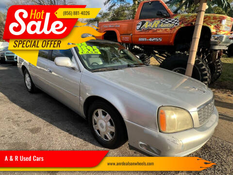 2003 Cadillac DeVille for sale at A & R Used Cars in Clayton NJ