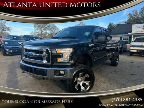 2015 Ford F-150 for sale at Atlanta United Motors in Jefferson GA