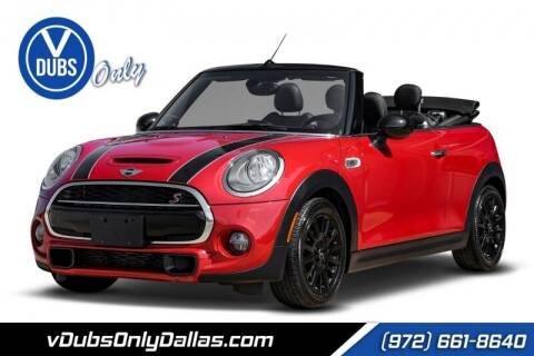 2017 MINI Convertible for sale at VDUBS ONLY in Plano TX