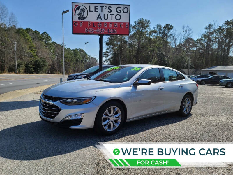 2020 Chevrolet Malibu for sale at Let's Go Auto in Florence SC