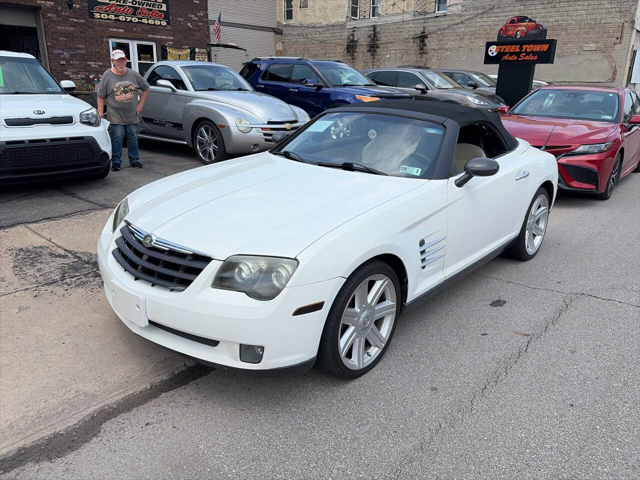 White 2005 Chrysler Crossfire Limited Convertible Limited 2dr Roadster 1