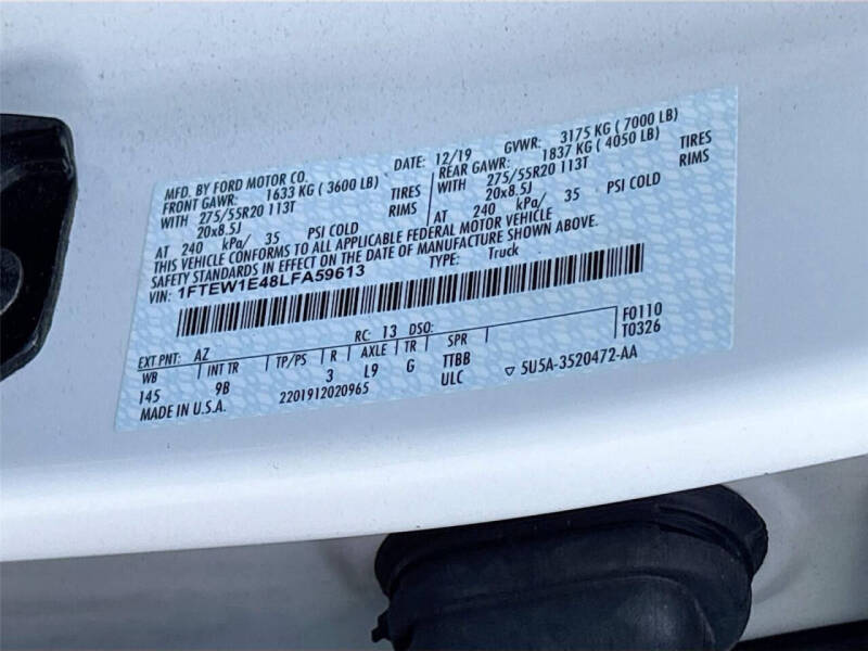 2020 Ford F-150