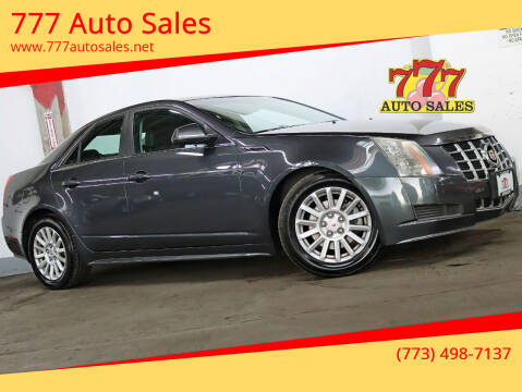2013 Cadillac CTS for sale at 777 Auto Sales in Bedford Park IL