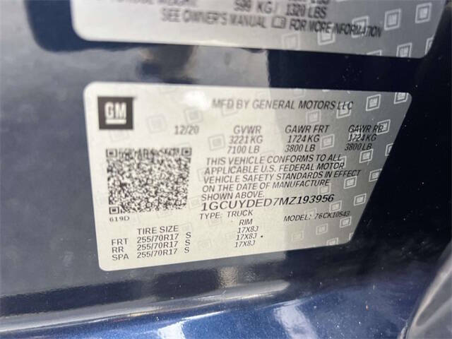 2021 Chevrolet Silverado 1500