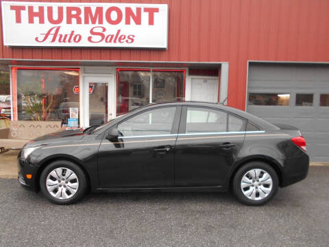 2012 Chevrolet Cruze for sale at THURMONT AUTO SALES in Thurmont MD
