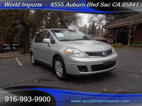 2012 Nissan Versa for sale at World Imports in Sacramento CA