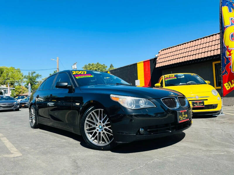2007 BMW 5 Series for sale at Alpha AutoSports in Roseville CA