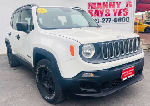 2015 Jeep Renegade for sale at Manny G Motors in San Antonio TX