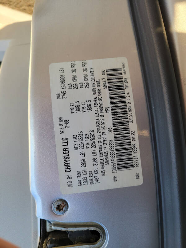 2008 Dodge Grand Caravan SXT