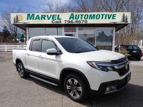 2017 Honda Ridgeline for sale at Marvel Automotive Inc. in Big Rapids MI