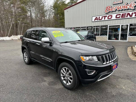 2016 Jeep Grand Cherokee for sale at North Berwick Auto Center in Berwick ME