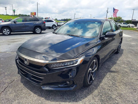 2021 Honda Accord for sale at Sun Coast City Auto Sales in Mobile AL