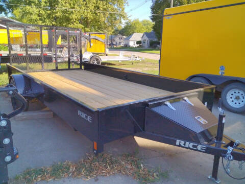 2023 Rice Trailers 82 INCH X 14 FOOT UTILITY