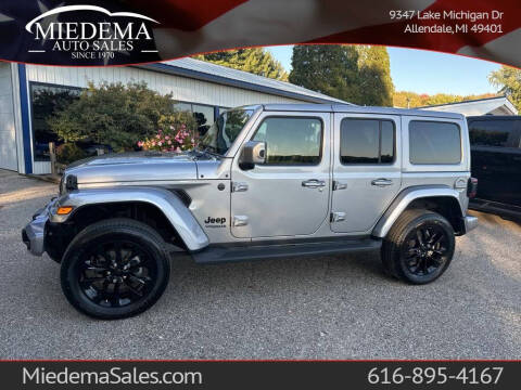 2021 Jeep Wrangler Unlimited for sale at Miedema Auto Sales in Allendale MI