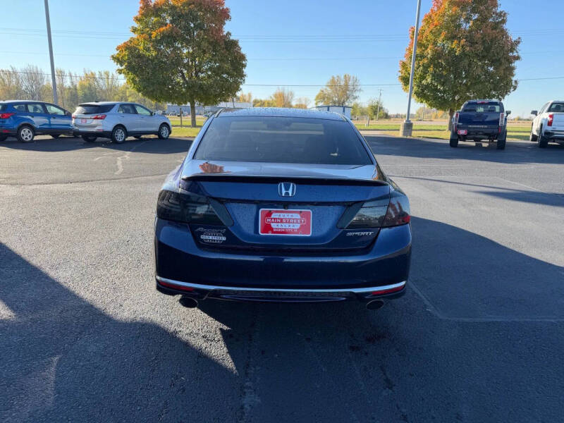 2016 Honda Accord Sport w/Honda Sensing