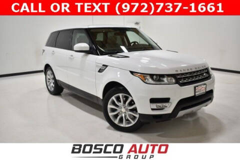 2015 Land Rover Range Rover Sport for sale at Bosco Auto Group in Flower Mound TX