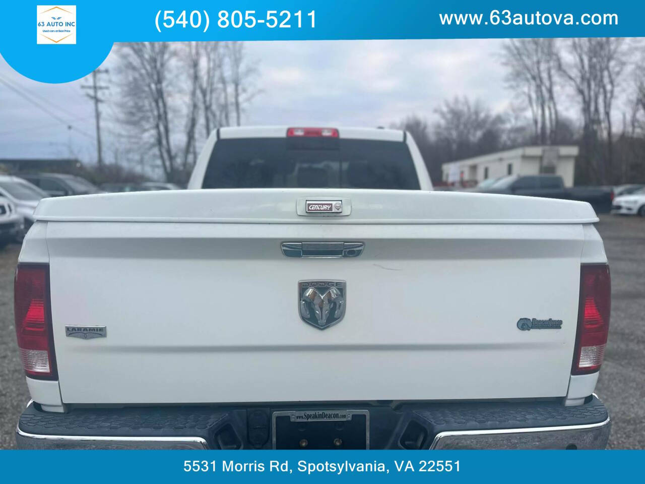 2009 Dodge Ram 1500 for sale at 63 Auto Inc in Spotsylvania, VA