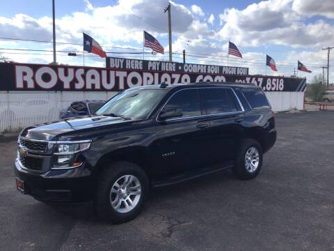 2019 Chevrolet Tahoe for sale at Roy's Auto Plaza in Amarillo TX