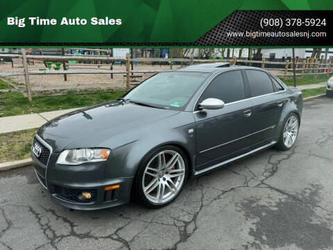 2007 Audi RS 4 for sale at Big Time Auto Sales in Vauxhall NJ