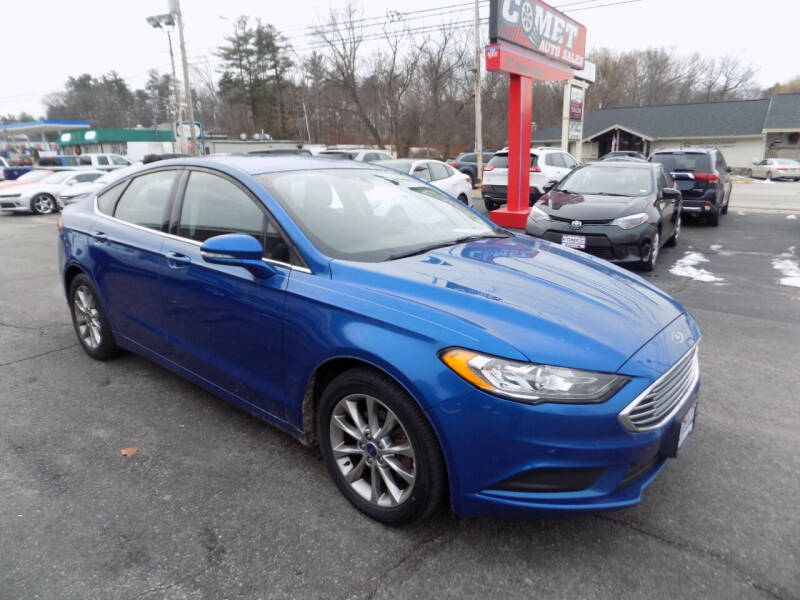 2017 Ford Fusion for sale at Comet Auto Sales in Manchester NH