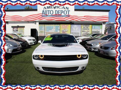 2016 Dodge Challenger for sale at ATWATER AUTO WORLD in Atwater CA