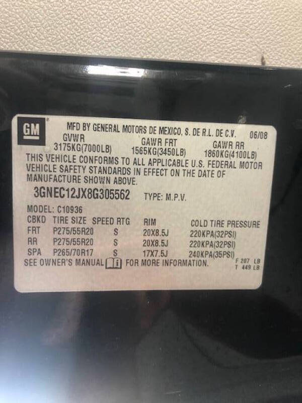 2008 Chevrolet Avalanche LT