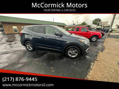 2018 Hyundai Santa Fe Sport for sale at McCormick Motors in Decatur IL