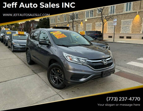 2016 Honda CR-V for sale at Jeff Auto Sales INC in Chicago IL