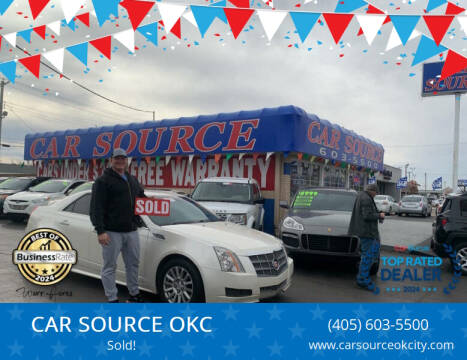 2010 Cadillac CTS for sale at CAR SOURCE OKC in Oklahoma City OK