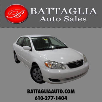 2008 Toyota Corolla for sale at Battaglia Auto Sales in Plymouth Meeting PA