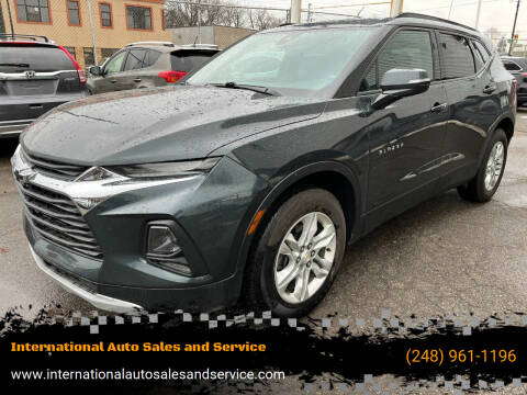 2019 Chevrolet Blazer for sale at International Auto Sales and Service in Detroit MI