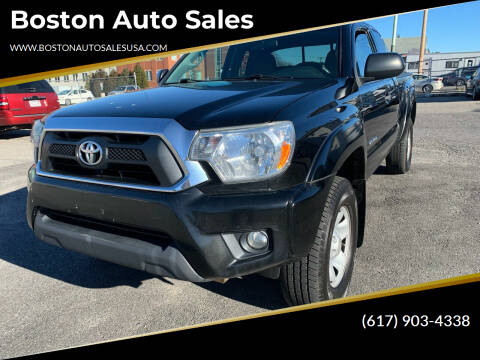 2015 Toyota Tacoma for sale at Boston Auto Sales in Brighton MA