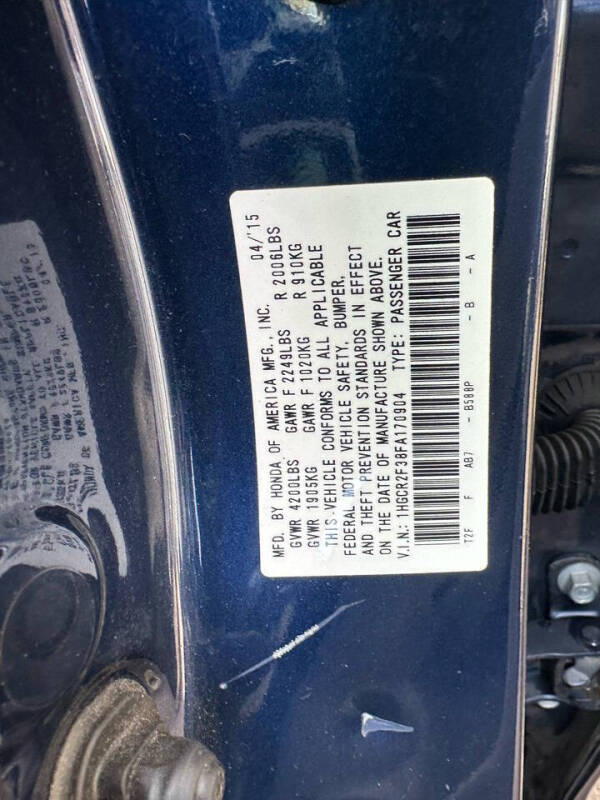 2015 Honda Accord LX